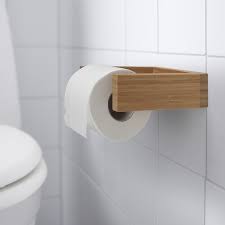 Ikea lillholmen toilet paper roll holder by cecilia stoop new. Ragrund Toilet Roll Holder Bamboo Ikea