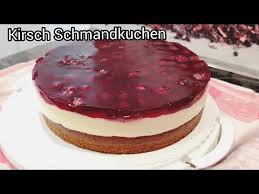 Gerne kann der kuchen auch am vortag zubereitet werden. Yummy Sourcream Cherry Cake Kirsch Schmandkuchen Wahnsinnig Lecker Youtube