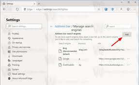 How do i set the default website in edge? Change Search Engine In Microsoft Edge Chromium