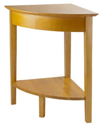 Winsome Studio Corner Table Reviews Furniture Macy S In 2020 Corner Table Winsome Wood Wood End Tables
