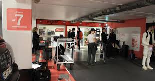 Dijon. Le 7e sous-sol du parking Sainte-Anne, lieu de tournage d'un film  avec José Garcia