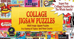 Turn your favorite candy bar wrappers into a work of art by transforming them into a bag you can tote anywhere you go. Collage Jigsaw Puzzles For Adults Fun For The Whole Family