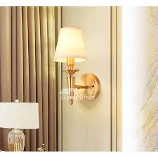 Check spelling or type a new query. Gold Brass Bedside Wall Lamp Villa Courtyard Glass Lamp Shade Reading Light Modern