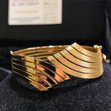 Yeni 5 Korlu Kanat Modeli Kelepce Modeli Cilali Parlak 22 Ayar 38 Gr Guncel Fiy Jewelry Leather Leather Bracelet