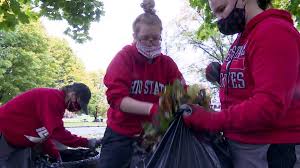 Ysu Student Group Cleans Up Mahoning Commons Park Wytv