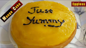 Eggless Mango Cake Summer Special Mango Cake Recipe Delicious Cake No Oven Mango Cake Youtube