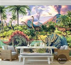 We specialized in researching, designing, manufacturing of wallpaper for more than 7 years. Custom 3d Mural Wallpaper Jurassic Dinosaur World Living Room Bedroom Papel De Parede Childrens Room Walls Cartoon Forests From Maomao55 25 13 Dhgate Com
