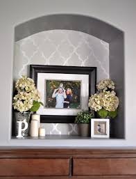 Fireplace Nook Wall Decor Niche Decor Alcove Decor Home Decor
