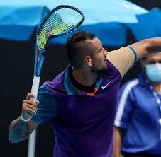 Nick kyrgios bettered that in his match against ugo humbert. Tennis Kyrgios Zertrummert Schlager Und Wirft Ihn Aus Dem Stadion Welt