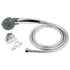 Rv shower head with hose and on off switch (trickle), water saving and high pressure shower head with hose guide ring and shower holder for rv, camper, van, travel trailer. Dura Faucet Df Sa230 Sn Rv 60 Inch Vinyl Shower Hose Brushed Satin Nickel Automotive Freshwater Systems Florent Dejardin Fr