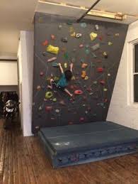Learn how to make a home climbing wall for both kids and adults! 25 Home Ideas Home Home Climbing Wall Bouldering Wall