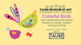 Colorful Birds- Summer Art Series