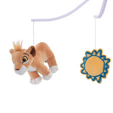 Amazon Com Lambs Ivy Disney Baby Lion King Adventure Musical Baby Crib Mobile Blue Baby