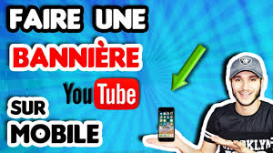Check out this fantastic collection of youtube banner wallpapers, with 42 youtube banner background images for your desktop, phone or tablet. Tuto 2020 Comment Faire Une Banniere Youtube Sur Telephone Youtube