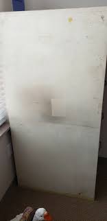 This ugly little metal drawer cabinet has been in my garage for a couple years now collecting dust. How Can I Resurface One Side Of A Metal File Cabinet Hometalk