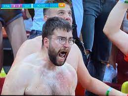 Screaming Topless Swiss Fan Vs France Is Found Luca Loutenbach Reveals Kick Daddy