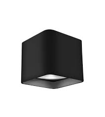 Got the black warm light option. Kuzco Lighting Fm10705 Bk Falco Led 5 Inch Black Flush Mount Ceiling Light Square