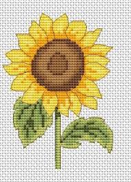 Free Sunflower Cross Stitch Chart Amanda Gregory Cross