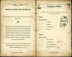 It consists of an electronic book used along with a tv screen and a wand. Moste Potente Potions Pottermore Wiki Fandom