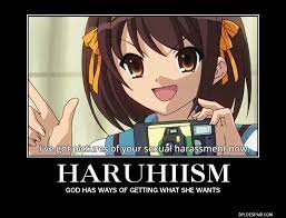 Haruhiism | The Melancholy of Haruhi Suzumiya | Know Your Meme