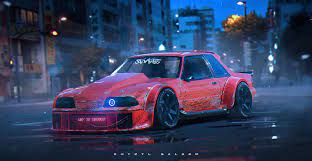 Foxy Khyzyl Saleem Ford Mustang Cobra Futuristic Cars Mustang Art