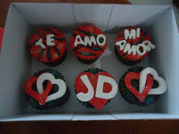 Cupcakes Mensajes De Amor Animal Print Y Corazones Cupcakes Chocolate Cake
