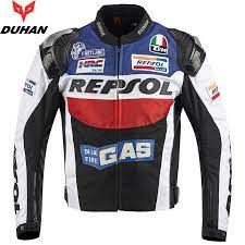 Comprar Marca Da Motocicleta Duhan Jaquetas Moto Gp Repsol Moto Racing Jacket Top Quality Oxford Motorcyle Jacket Motorcycle Riding Jackets Real Leather Jacket