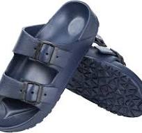 Amazon.com | DL Men's-EVA-Slides-Sandals-Adjustable Double ...