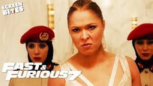 Ronda Rousey Fights Michelle Rodriguez