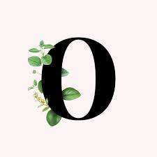 Le point du fle :: Botanical Capital Letter O Vector Premium Image By Rawpixel Com Aum Kappy Kappy Manotang Lettering Alphabet Fonts Lettering Fonts Lettering Alphabet