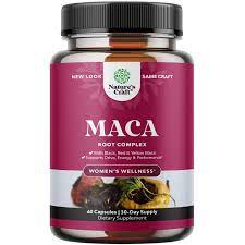 Amazon.com: Organic Maca Root Capsules for Women - Herbal Hormone Balance  for Women with Female Enhancing Blend of Red Yellow & Black Maca Root -  Invigorating Drive Mood Fertility & Energy Supplement