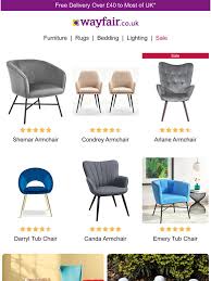 Prefer chairs with a smoother look? Wayfair Uk Accent Chair Sale Instant Savings Endless Options Milled