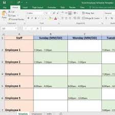The purpose of employing an employee work schedule will be to manage a suitable work schedule with no virtually any conflicts, hassles and various work related troubles. Employee Schedule Template