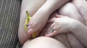 Busty MILF Haley Fucks a Banana Naked: British Big Nipples Porn by Onlyfans