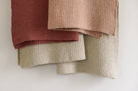 Easy to add cross stitch or needlework with the 2 wide 14ct band on the hood; Baby Bath Set Purl Soho