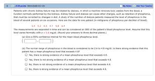 Phosphorus works together with the mineral calcium to build strong bones and teeth. Solved 2 0 69 Points Mintrostat8 6 E 129 My Notes Ask Chegg Com