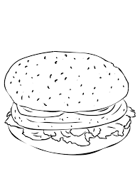 Try your hand at coloring a hamburger and see if it makes your mouth water! Hamburger Coloring Pages Best Coloring Pages For Kids
