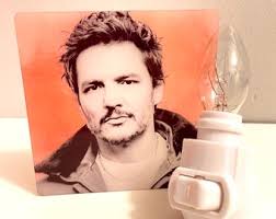 Night Light for Pedro Pascal Fan Pop Culture Housewarming Gift
