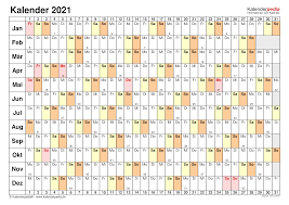 Das jahr 2021 hat 52 kalenderwochen. Kalender 2021 Zum Ausdrucken Als Pdf 19 Vorlagen Kostenlos