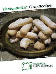 Dust the ladyfingers with powdered sugar. Lady Fingers Recipe Thermomix Recipes Lady Fingers Recipes