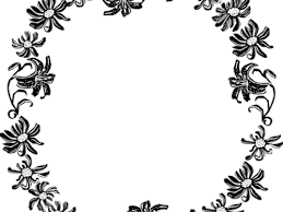 Maybe you would like to learn more about one of these? Download Hd White Flower Clipart Flower Design Black And White Floral Border Transparent Png Image Nicepng Com