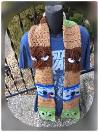 A Personal Favorite From My Etsy Shop Https Www Etsy Com Listing 507766757 Star Wars Scarf Yoda Scarf Chewbacca Scarf Etsy Crochet