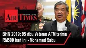 Program bantuan pangan non tunai diastikan akan mulai berlalku secara menyeluruh pada september tahun ini. Veteran Atm Terima Bantuan Harapan Negara Rm500 Hari Ini Air Times News Network
