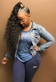 Who cares that it barely brushes your shoulders? Gorgeous High Ponytail Hairstyles For Black Women New Natural Hairstyles