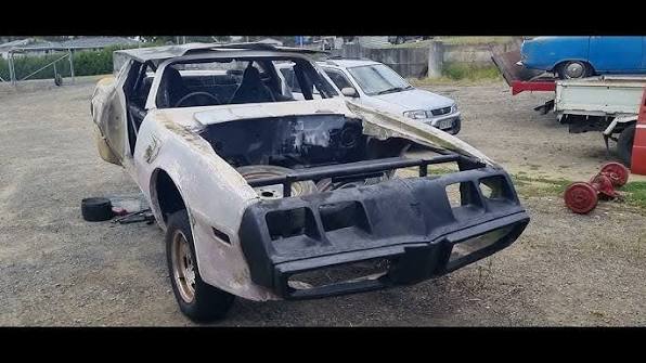 Shaker Run, fiberglass 1979 Trans Am Movie car