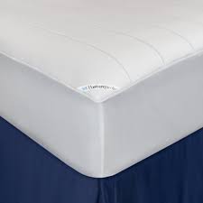 Sealy 15 In Twin Polyester Mattress Pad White In 2020 Waterproof Mattress Foam Mattress Pad Mattress Pad
