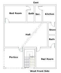 West Facing House Vastu West Facing House Plan 3 Vastu For Staircase In West Facing House In Hindi West Facing House Vastu House Small House Plan