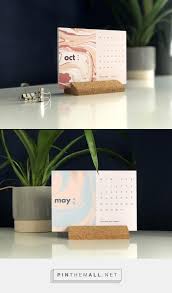 2020 Hand Marbled Desk Calendar With Stand Uk Dates Diy Desk Calendar Desk Calendar Design Desk Calendars