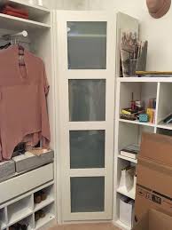 White ikea pax wardrobe from £100. Ikea Pax Corner Wardrobe Door Gap Novocom Top