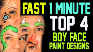 You can even match the face paint options to your party theme. 4 Easy Fast Girl Face Painting Ideas Tutorial Youtube